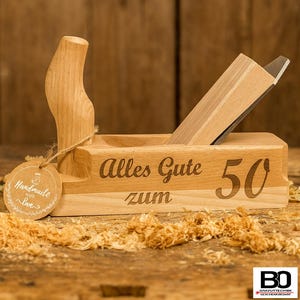 Schreinerhobel Handhobel personalisiert als Geschenkidee