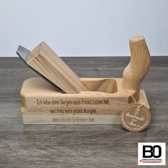 HOLZHOBEL BLOCKHOBEL MINI Einhandhobel Schreiner Tischler Handhobel Hobel 405483385624