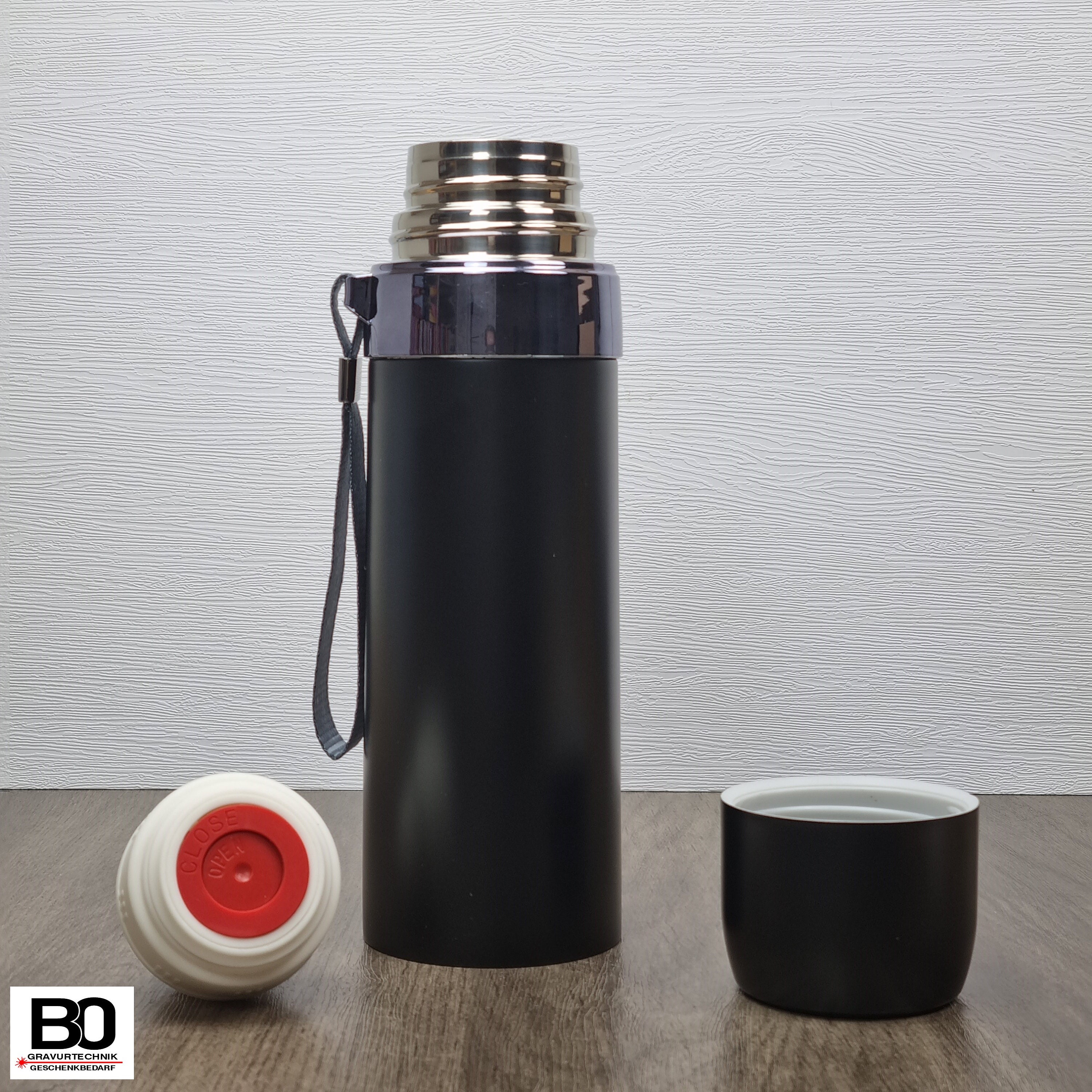 Glas thermoskanne