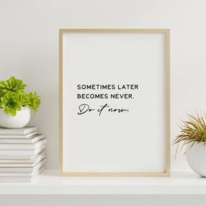 Printable Wall Art, Quote Print, Printable Quotes, Black and White ...
