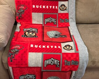 Super Soft Ohio State Anti-pill Fleece Throw - 50" x 60"