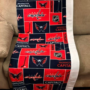 Washington Capitals Super Soft Anti Pill Throw - 50&quot; x 60&quot;