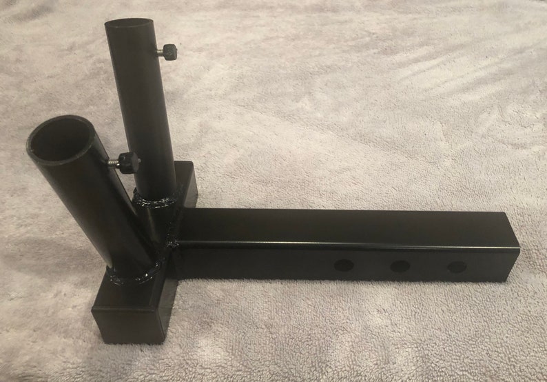 Dual flag pole holder std 2 hitch Etsy