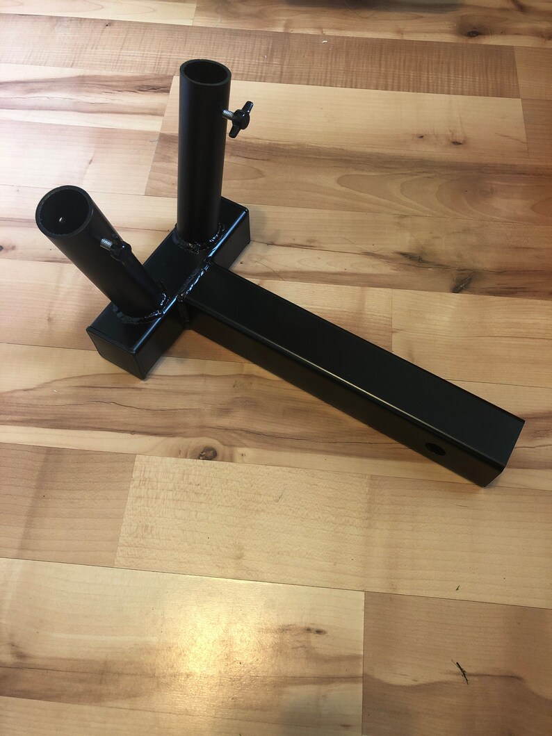 Dual flag pole holder std 2 hitch Etsy