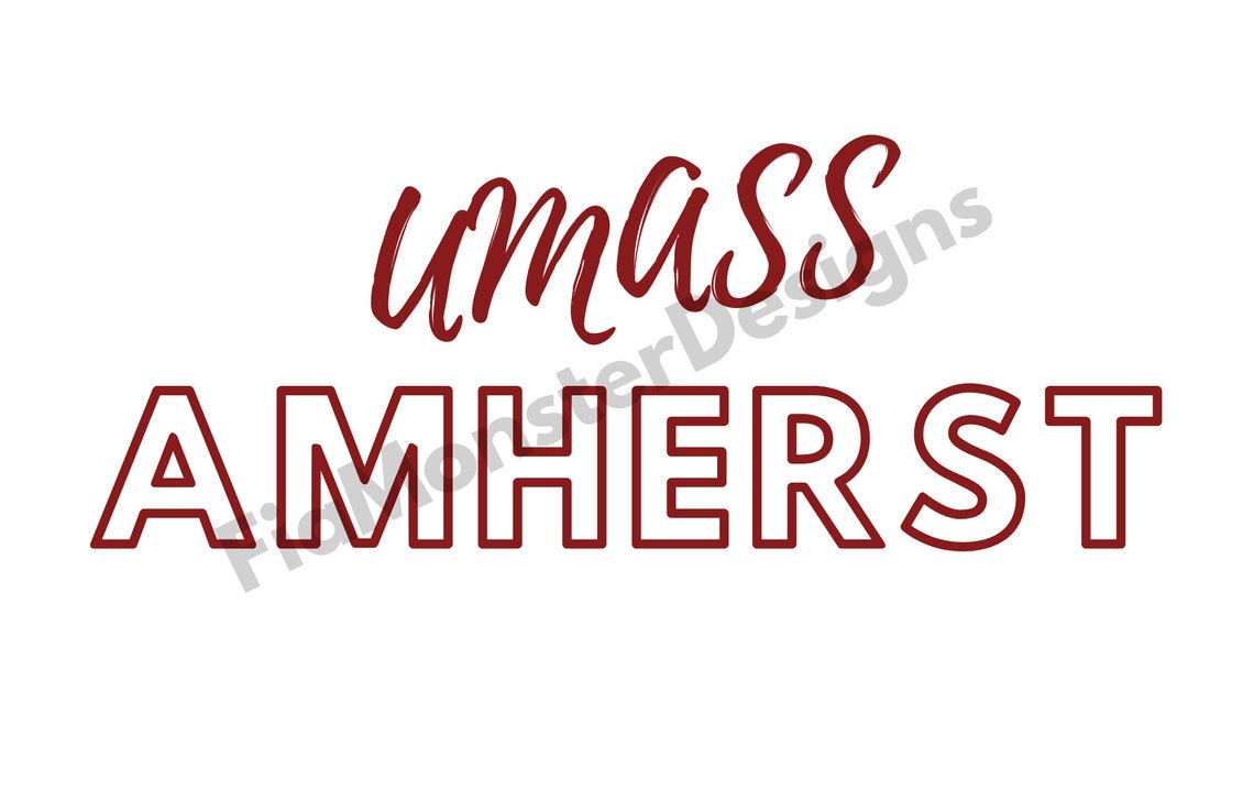 Umass Amherst SVG Pack - Etsy