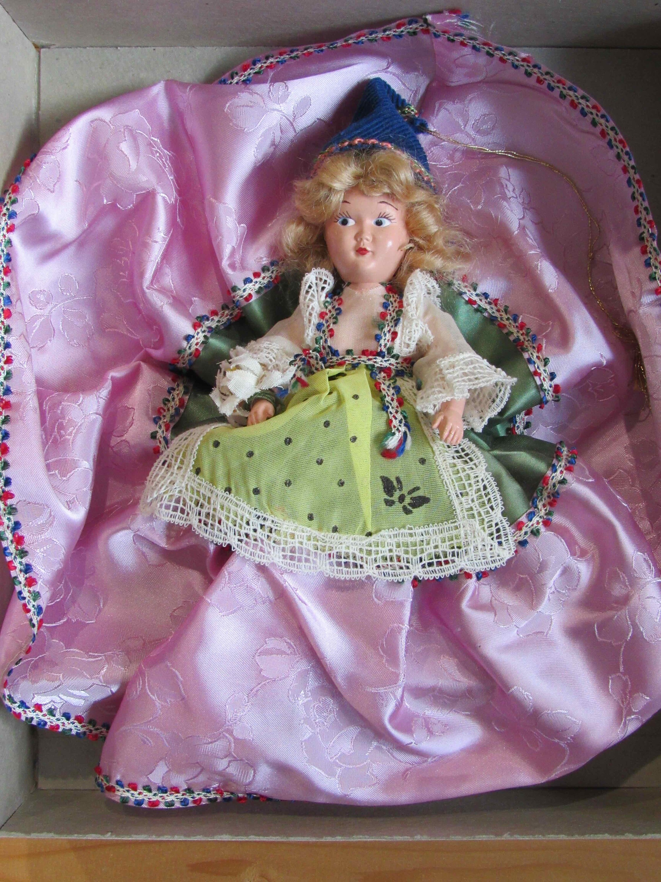 Vintage Dolls of All Nations Set of 3 1940s Gipsy Original Etsy