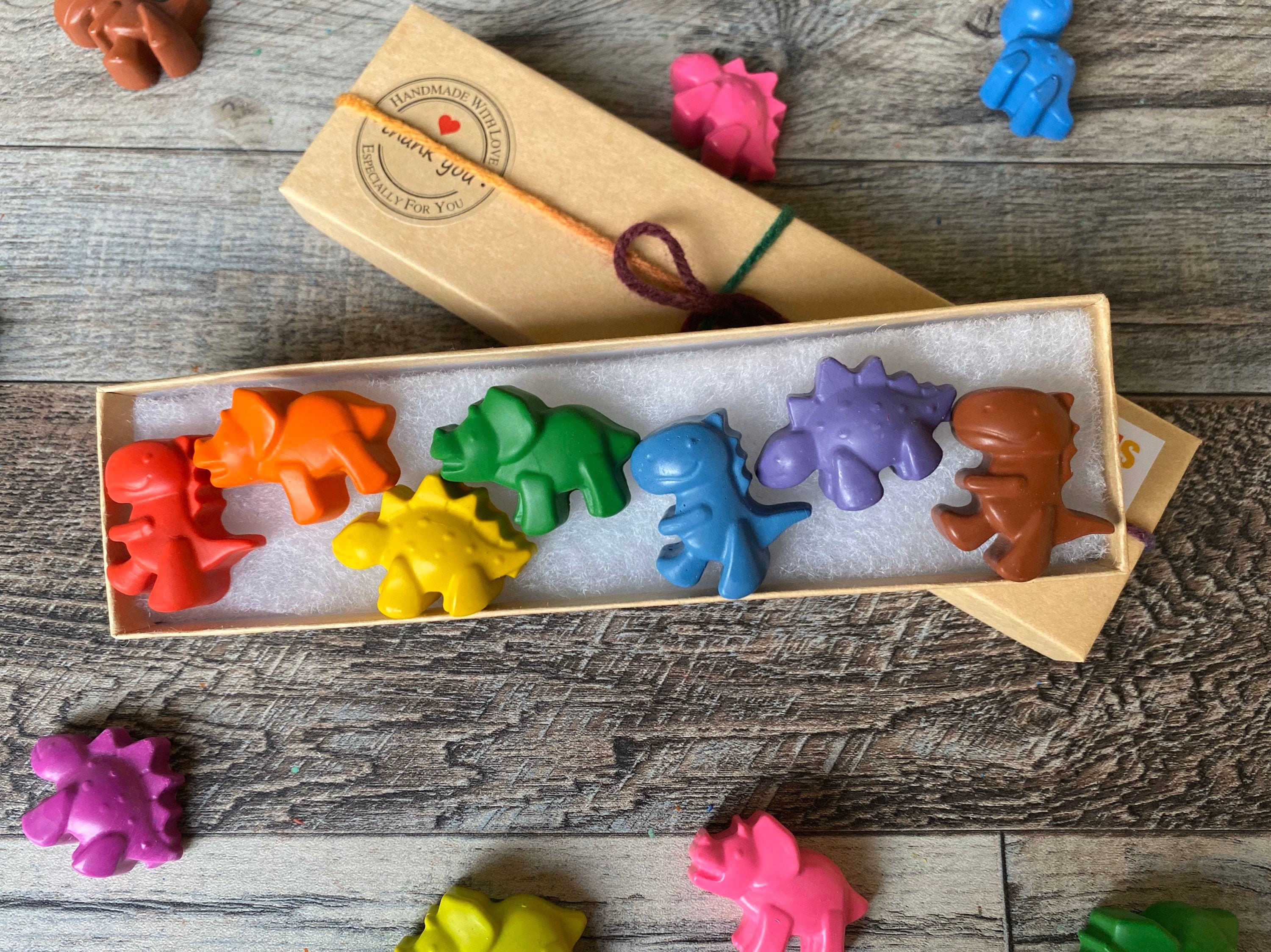 Dinosaur Crayons Dino Crayons Bright Colors Back to Etsy