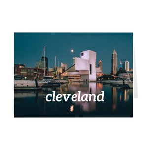 Tarjeta plegada de Cleveland