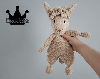 Gehaakt snuggle alpaca