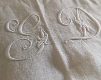 Monograms and Antique Linens: A Collection of Beautiful