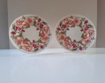 Vintage Collectable Liberty of London 1989 &#39;Touraine&#39; Plates, Mason Ironstone China