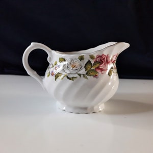 Vintage James Kent Old Foley Ceramic Floral Decorative Creamer/Milk Jug