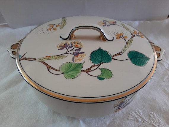Very Rare Art Deco Susie Cooper Gray's Pottery Tureen With Lid