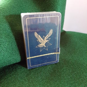Naipes promocionales vintage 'EAGLE STAR INSURANCE', baraja única estándar, celofán sellado