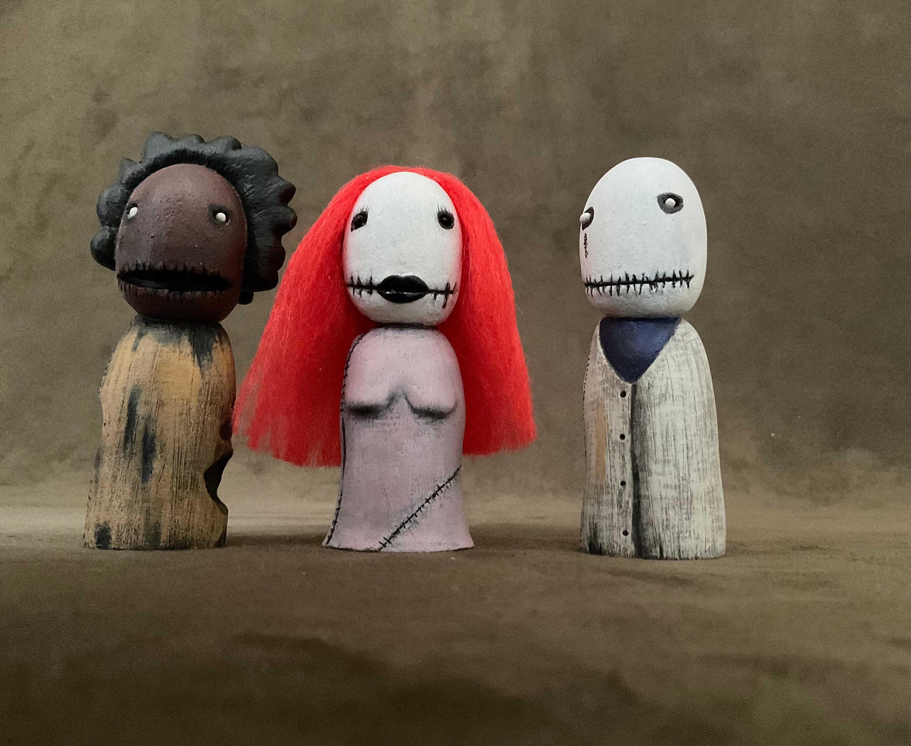 Salad Fingers the Finger Puppets Hubert Cumberdale Margory Etsy