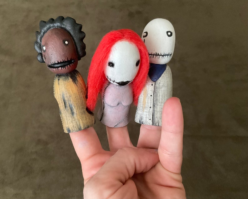Salad Fingers the Finger Puppets Hubert Cumberdale Margory Etsy