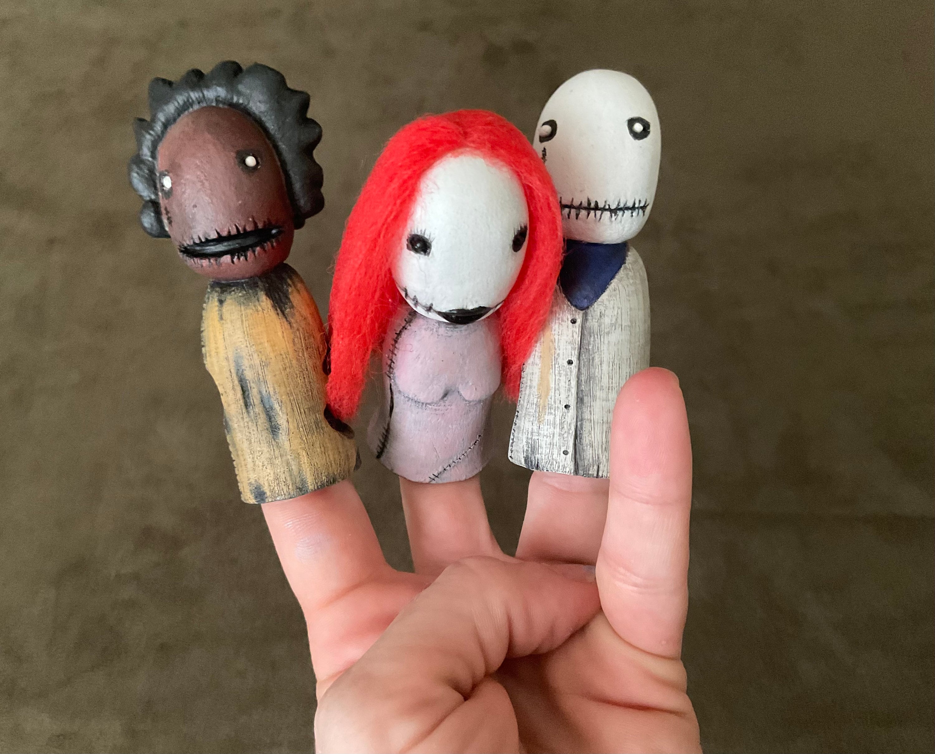Salad Fingers the Finger Puppets Hubert Cumberdale Margory Etsy
