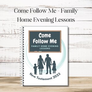 Come Follow Me 2023 New Testament Family SMALL Board DIGITAL Printables 