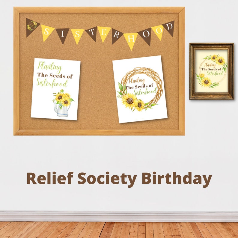 2024 Relief Society Birthday Packet Invitations & Party Supplies for