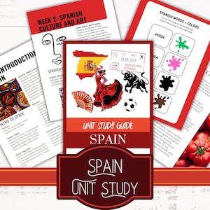 Homeschool Unit Study for Spain