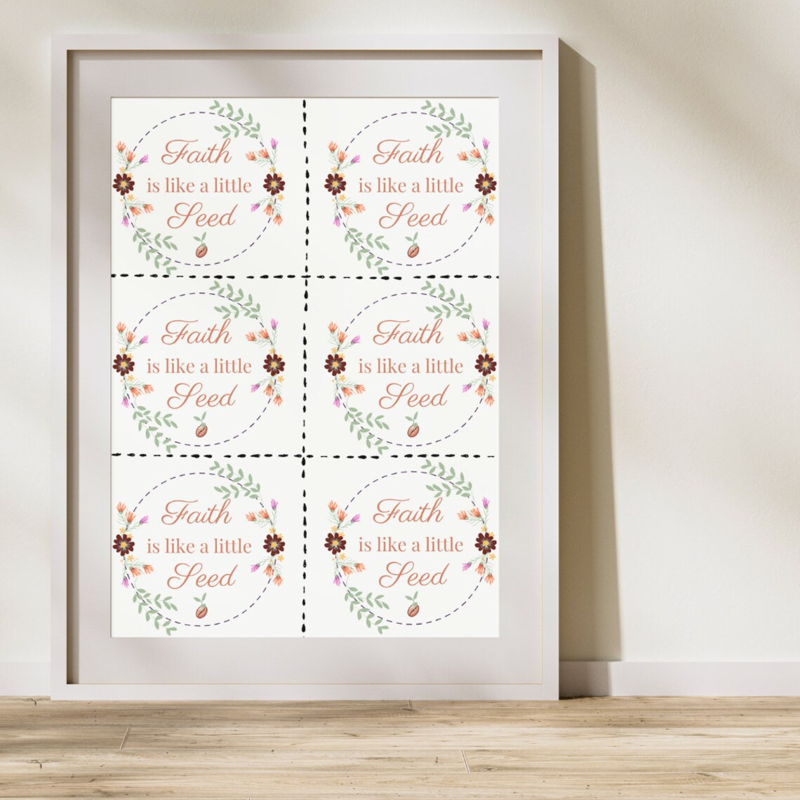 Faith is Like a Little Seed Handouts/printables LDS - Etsy