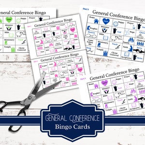 Juego de bingo de la Conferencia General: una actividad divertida y atractiva para todas las edades