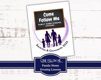 2025 Come Follow Me: Family Home Evening Lessons (Digital Download)