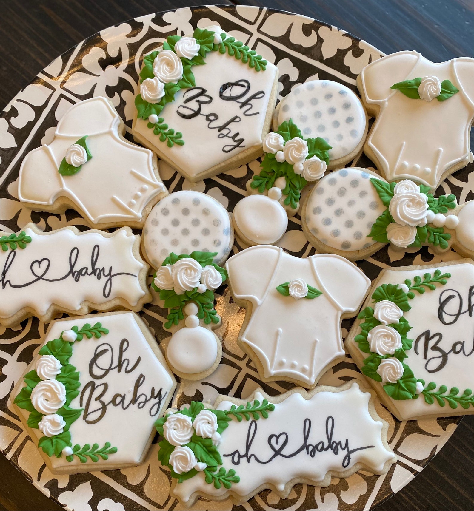 Oh Baby Baby shower cookies Etsy