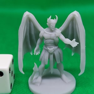 Incubus - Miniatura impressa em 3D para jogos de mesa
