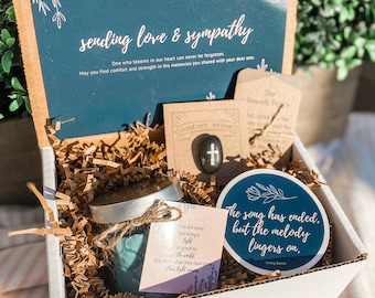 New! Mini  Sympathy • Thinking of You Box • You are loved • Friendship Box • Caring Box • Candle