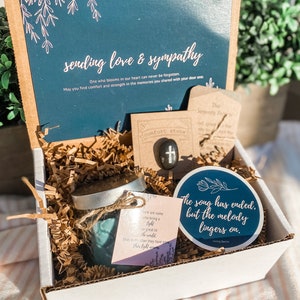 New! Mini  Sympathy • Thinking of You Box • You are loved • Friendship Box • Caring Box • Candle