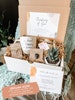 Thinking of You Care Package • Care Package for Her • Live Succulent • Soy Wood Wick Candle • Caring Box