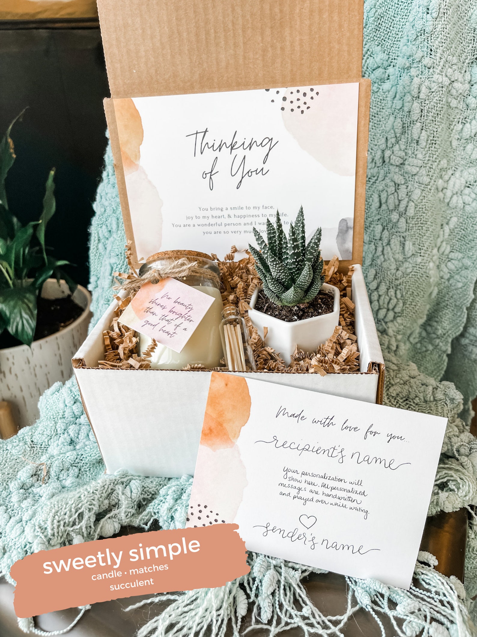 Thinking of You Care Package Care Package for Her Live Etsy