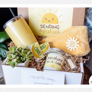 SUNSHINE Care Package + Tree Planted Donation • Sunshine Box • Just Because • Mental Health Boost • Get Well Soon • Teacher Appreciation