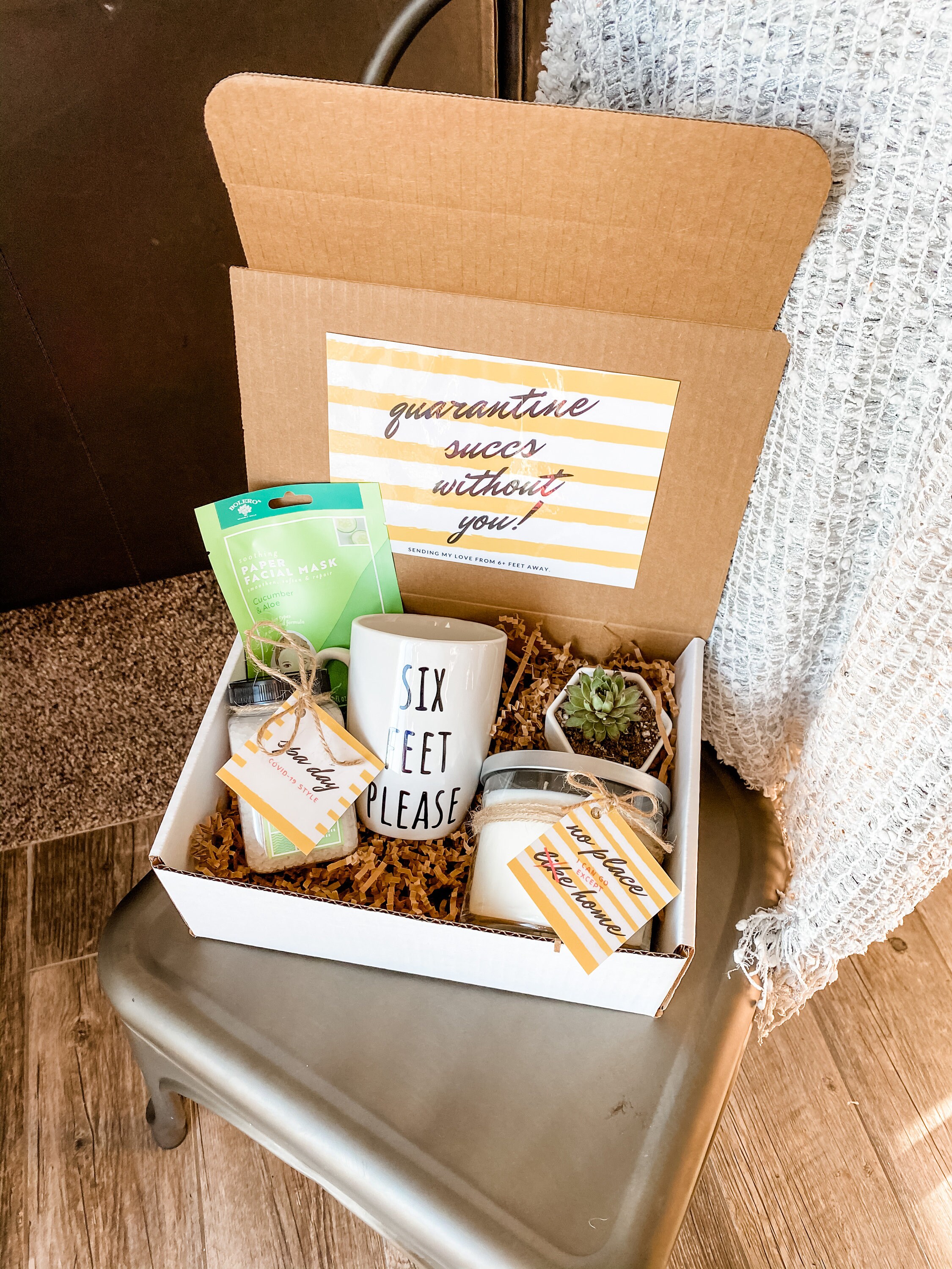 Quarantine Succs Box • You are loved • Friendship Box • Caring Box • …