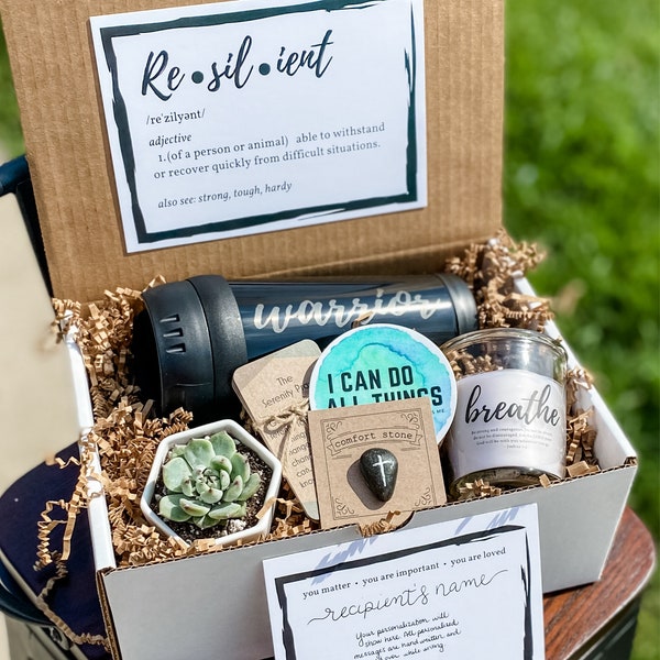 Resilient • Warrior • Thinking of You Box • You are loved • Friendship Box • Caring Box • Live Succulent • Best Friend
