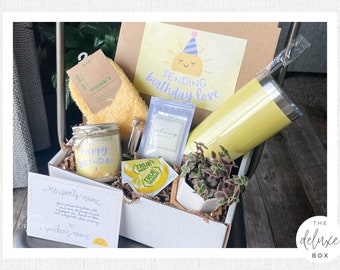 BIRTHDAY Care Package • Sunshine Box • Just Because Gift • Sending Cheer • Mental Health Boost • Happy Birthday • Birthday Friend