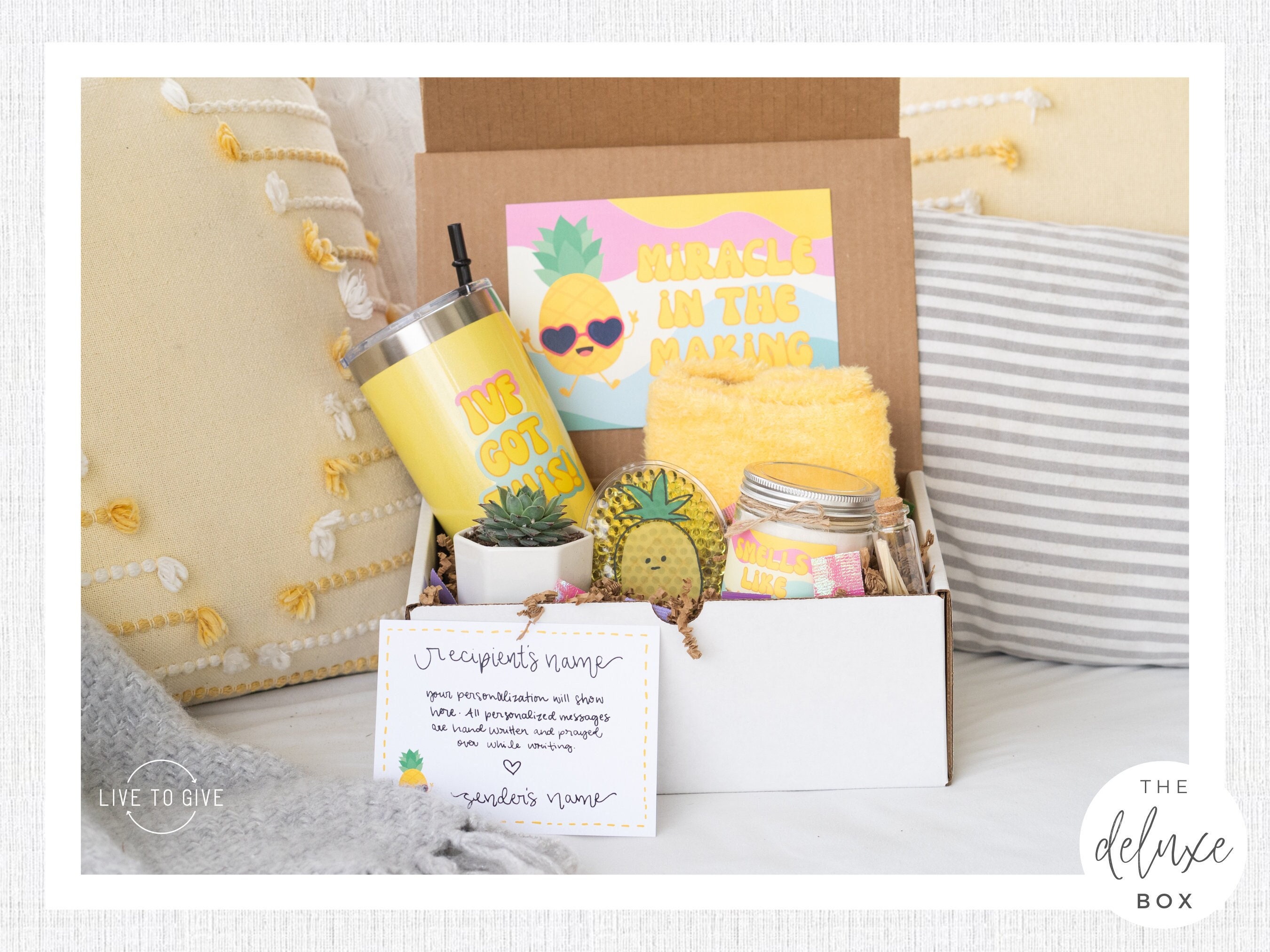 Yellow Vsco Girl Birthday Gifts Yellow Themed Gift Baskets 60+