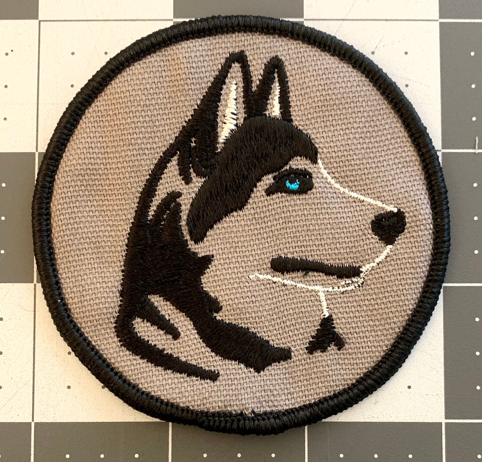 Husky Patch Etsy
