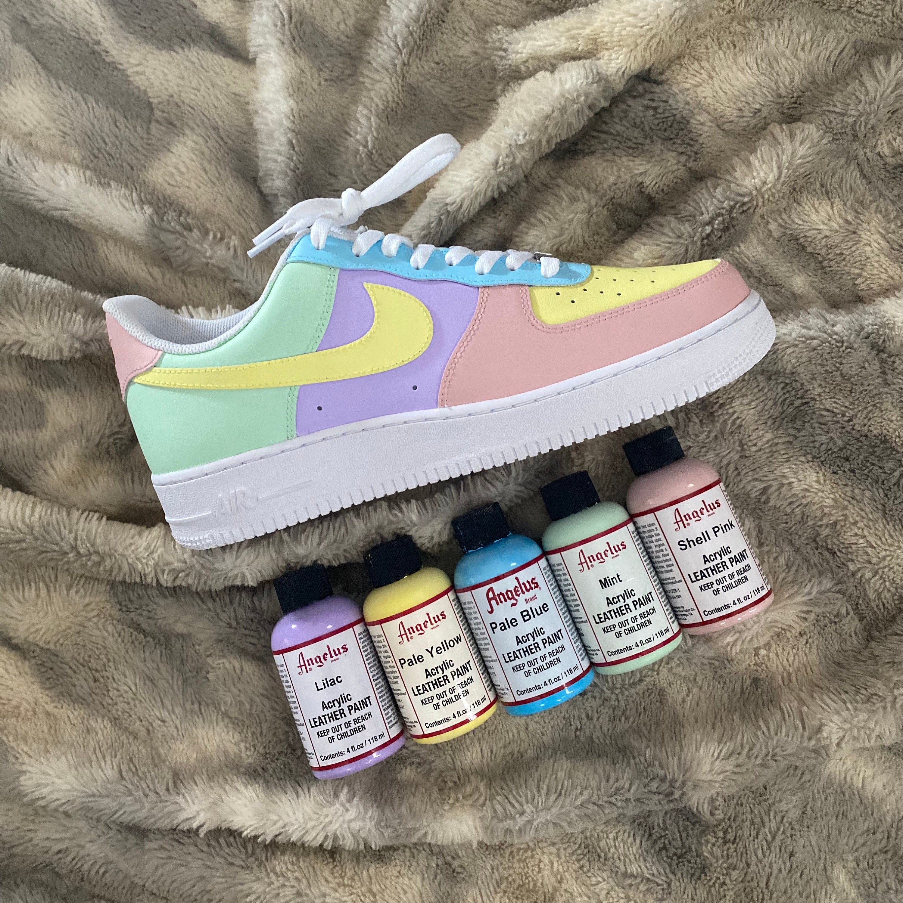 Thermochromic Colour Changing Nike Air Force 1 Custom Trainers