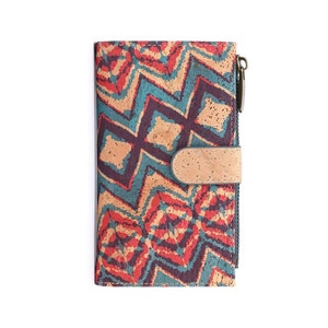 Women's wallet, cork wallets, vegan leather wallets, women's cork accessory, ecological natural wallet, girl gift