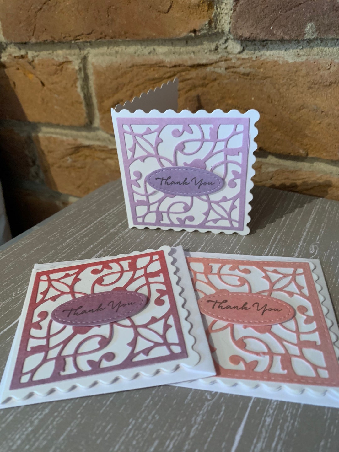 Handmade Thank You Cards - Etsy