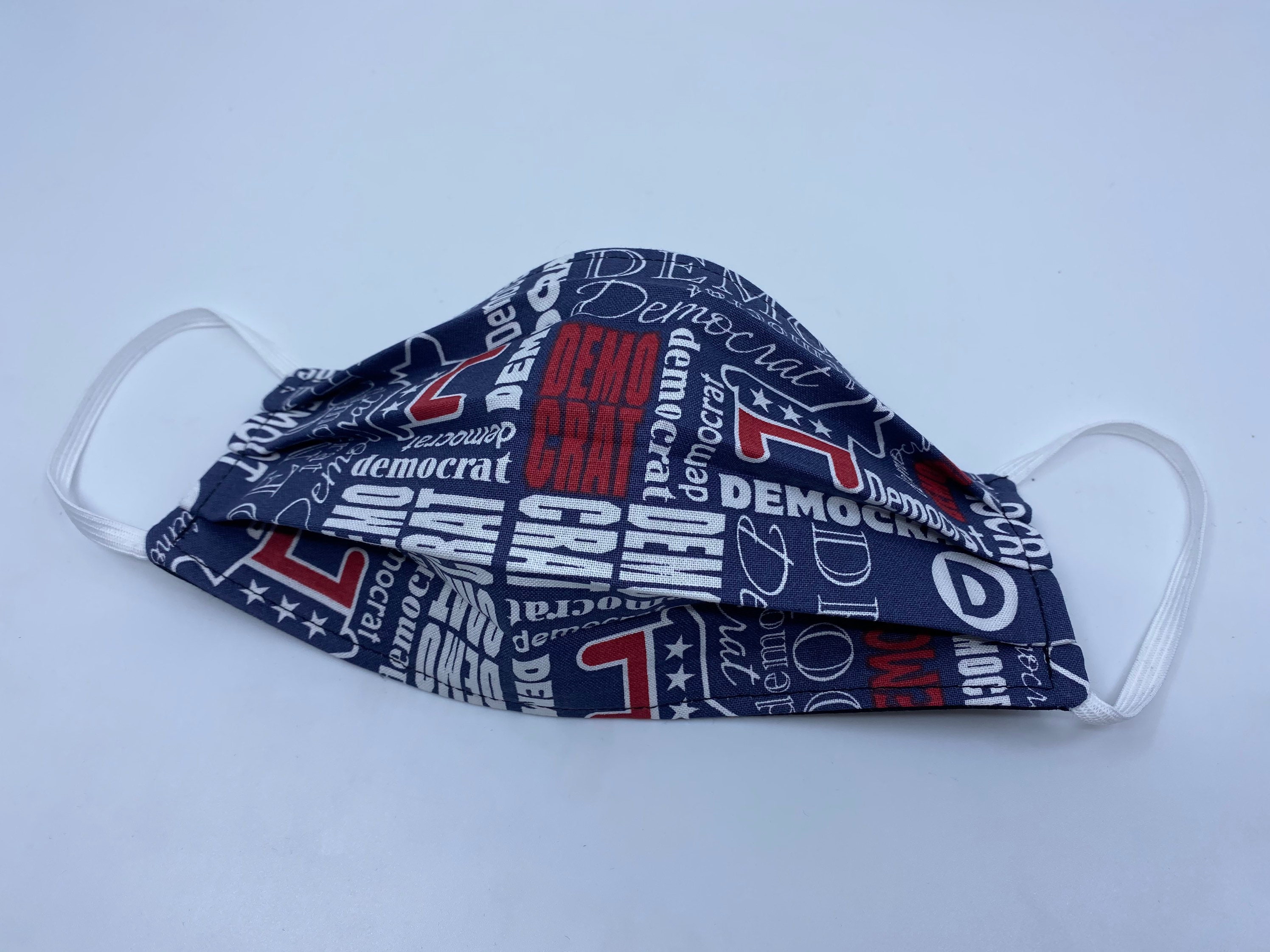 Democrat Face Mask Political Face Mask High Quality Two Etsy