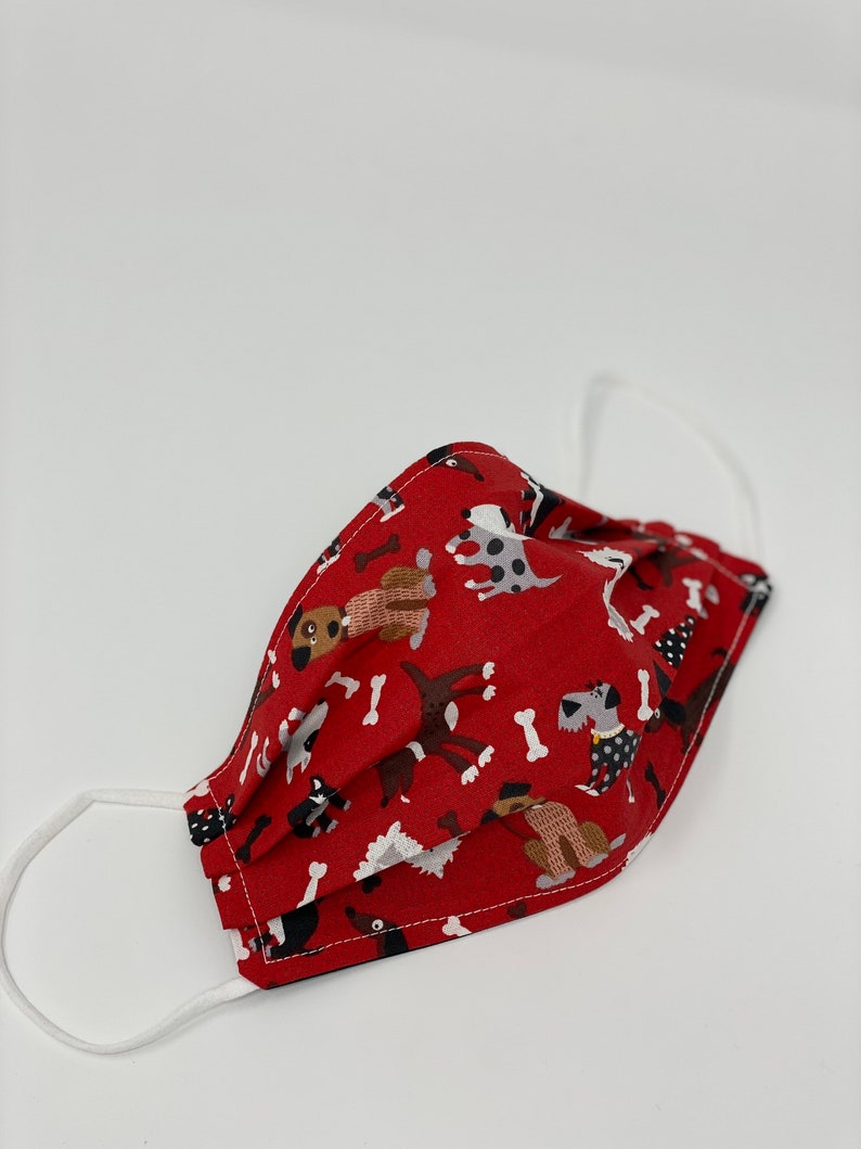 Dog Face Mask Animal Paw Print Dog Lover Lightweight Etsy