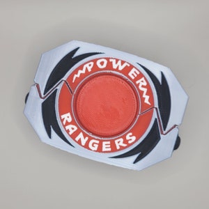 Power Morpher / Impreso en 3D / A todo color / Mighty Morphin&#39; Power Rangers / Accesorio de cosplay / Morpher semi funcional