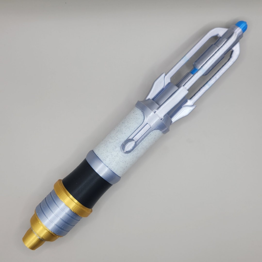 Sonic Screwdriver | Fourteenth Doctor | 3D Printed Prop | Full Color ...