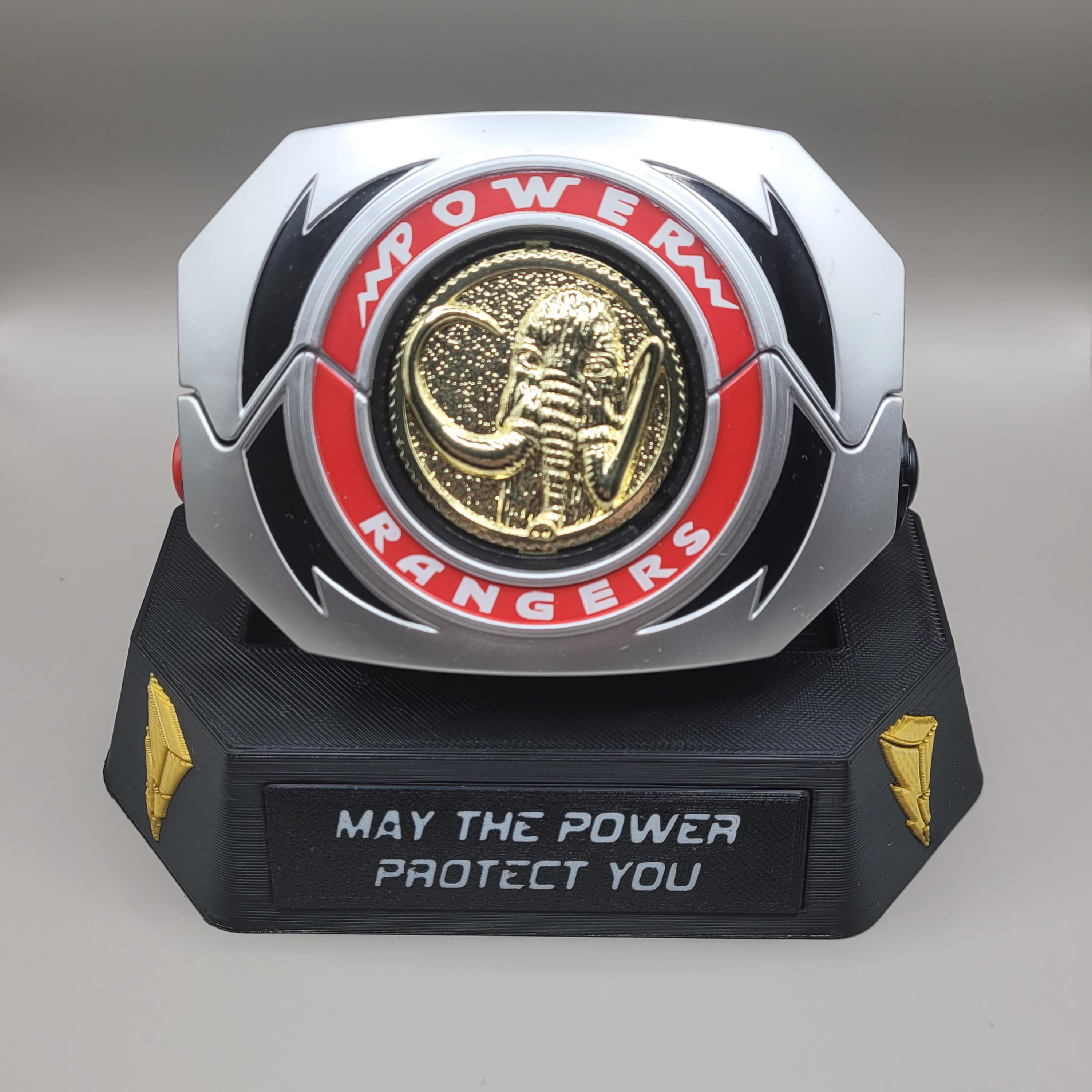 Power Morpher Stand | 3D Print | Mighty Morphin' Power