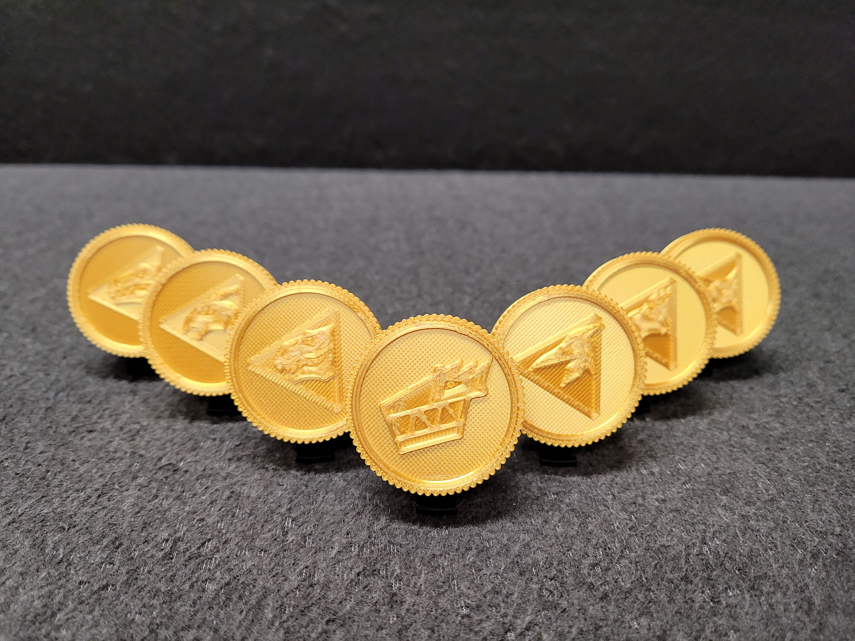 Power Rangers Dino Charge Core Team 3D Printed Power Coin Etsy