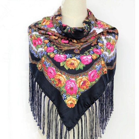 Russian shawl sale Clearance