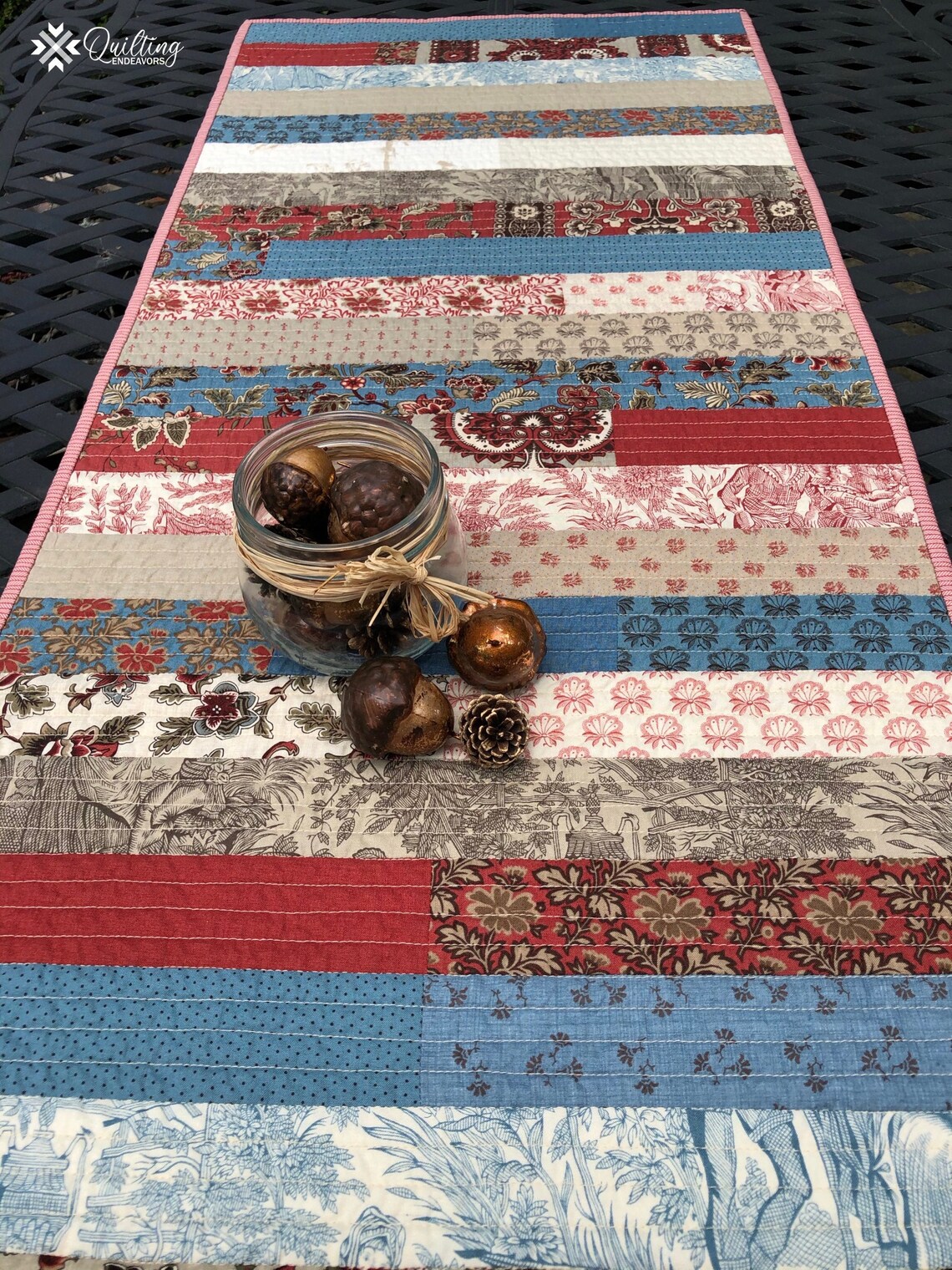 French Country Table Runner Etsy